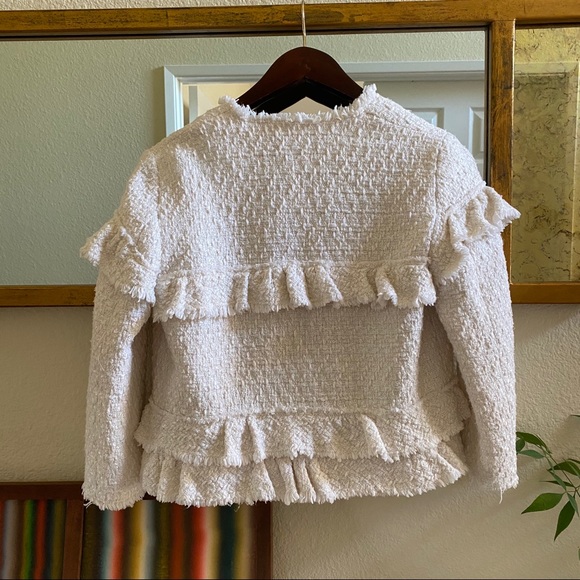 Zara Frilled Jacket XS - Picture 2 of 7